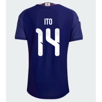 Camiseta Japón Junya Ito #14 Primera Equipación Replica Mundial 2026 mangas cortas